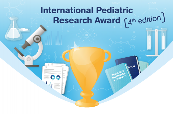 poster of the Novalac International Pediatric Research Award 4th edition