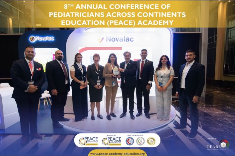 Novalac Iraq team at PEACE 2026